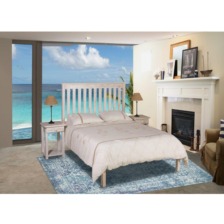 Charlene Low-Foot Bed (Rustic)