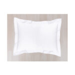 Linen Drawer 200TC Baroque Oxford Pillow Case (White)