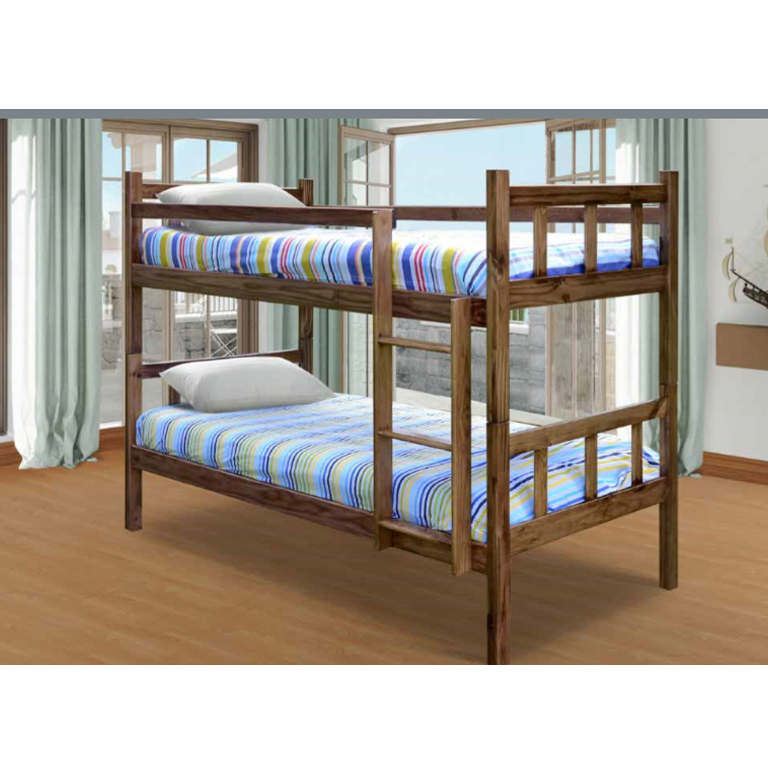 Taryn Bunk Bed (Antique) Free Nationwide Delivery