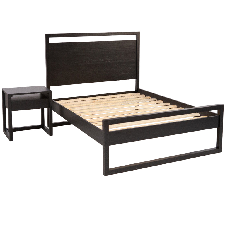 York Bed (Mahogany)