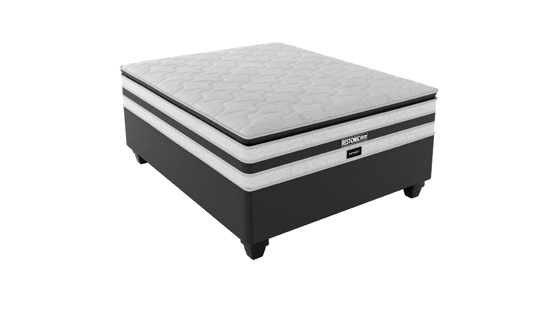 Restonic Detroit bed.