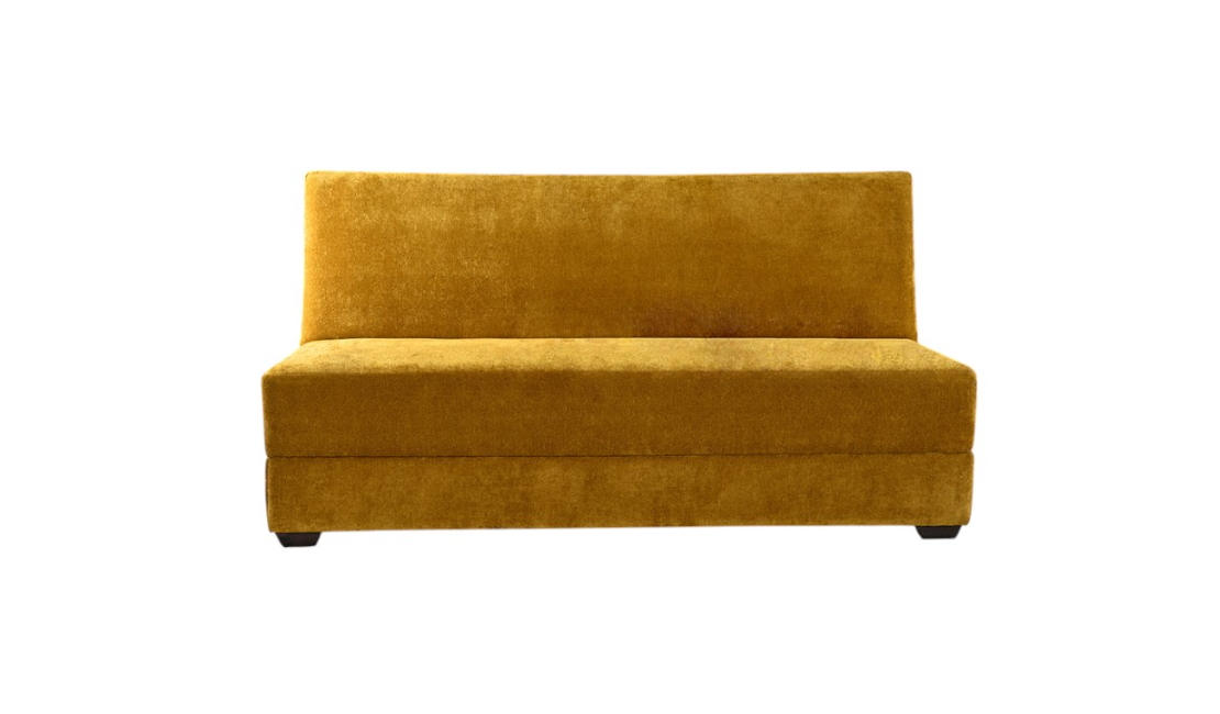 Boston sleeper couch against a white background.