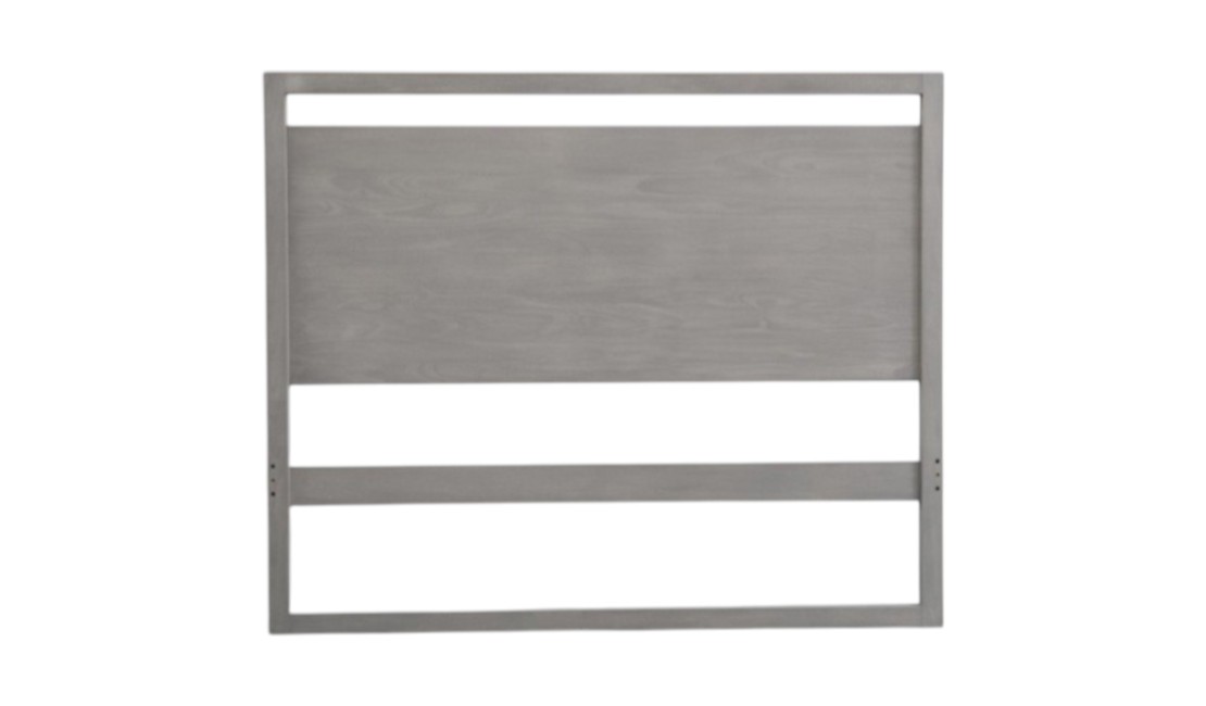 York Parched Oak wooden headboard against a white background