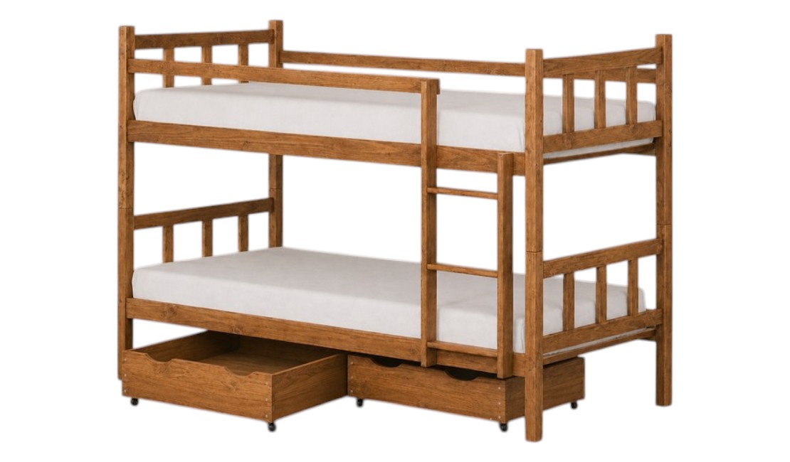 Oregon Taryn bunk bed against a white background